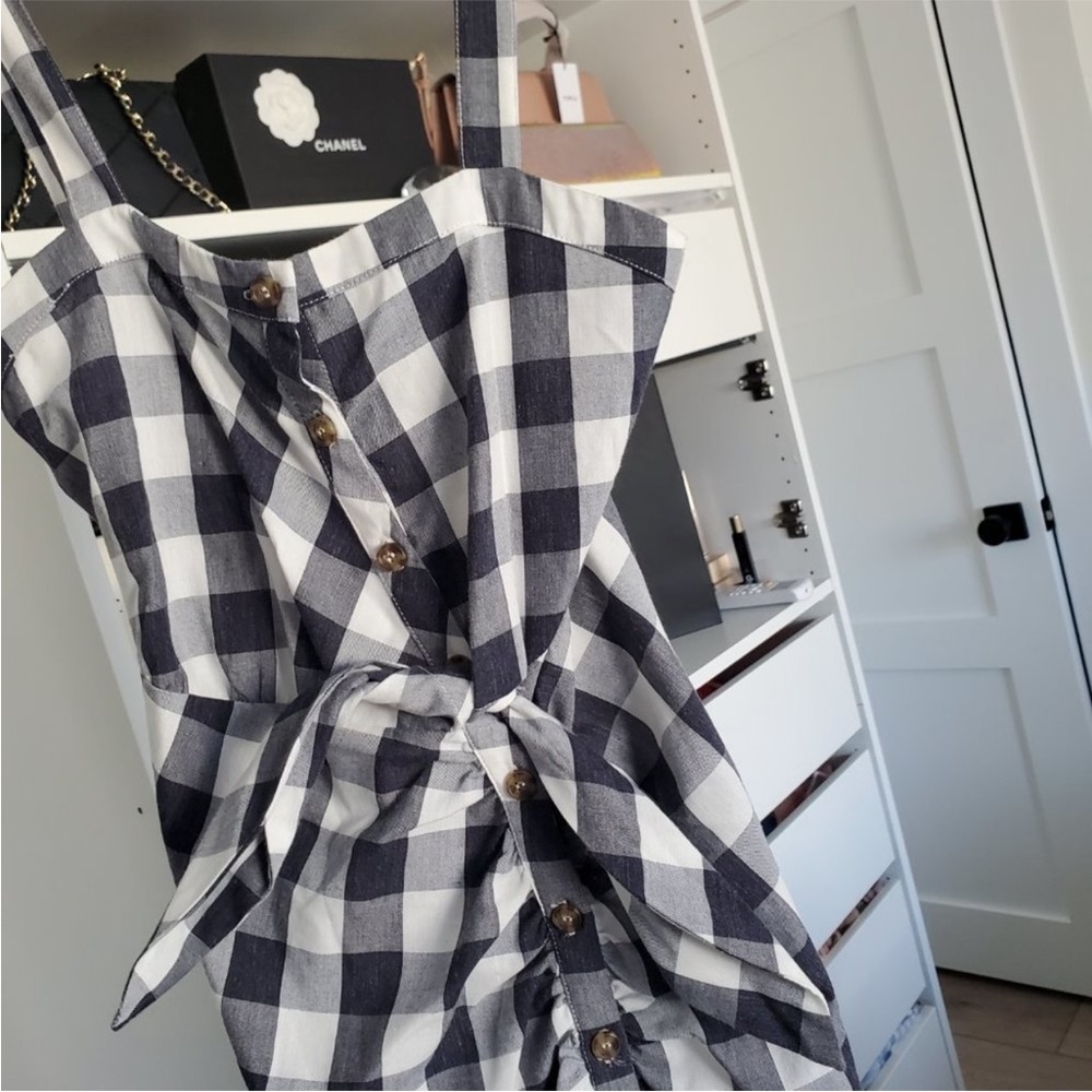 Likely 00 cotton dress plaid minka - Picture 5 of 12
